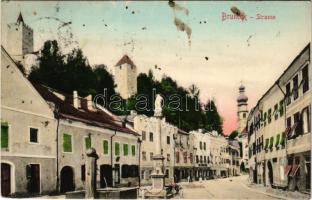 1908 Brunico, Bruneck (Südtirol); Strasse / street view (fl)