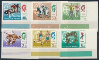 1969 Öttusa VB (I.) ívsarki vágott sor (3.200)