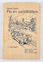 Dezső Lipót: Az én szülőföldem. Két szentgotthárdi fiú barangolása Vasmegyében. A vasmegyei népiskolai tanulók részére írta: - -. Szombathely, 1930, Dunántúli Nyomdavállalat Rt.,147+1 p.+44 (fekete-fehér fotók) t. Kiadói illusztrált papírkötés, foltos borítóval, sérült, hiányos gerinccel.