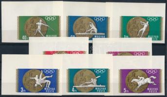 1968 Olimpia (V.) - Mexikó ívsarki vágott sor