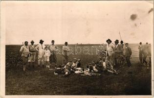 1927 Jánosháza, mezőgazdasági munka. photo (fl)