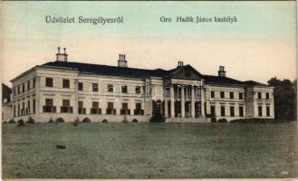 1913 Seregélyes, Gróf Hadik János kastélya. Deckner Ferenc (EK)