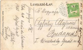 1913 Seregélyes, Gróf Hadik János kastélya. Deckner Ferenc (EK)