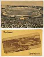 Budapest XIV. Népstadion - 2 db MODERN képeslap