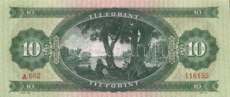 1962. 10Ft (5x) egymásutáni sorszámmal T:I