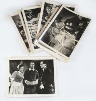 20 db csehszlovák filmfotó az 1940-50-es évekből. 30x24 cm   20 Czechoslovak film photos from the 1940s-50s. 30x24 cm