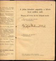 1913 Izraelita rőfös számára kiállított házalókönyv