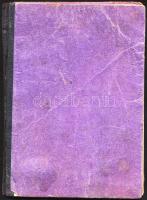 1913 Izraelita rőfös számára kiállított házalókönyv