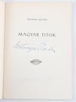 Szitnyai Zoltán: Magyar titok. A szerző által ALÁÍRT példány. München,(1971), Mikes Kelemen Kiadóvál...