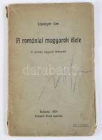 Sebestyén Ede: A romániai magyarok élete. A romániai magyarok történetéből. Bp., 1904, Budapesti Hírlap, 86+2 p. Kiadói papírkötés, szakadozott borítószélekkel, sérült gerinccel.