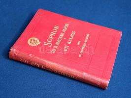 Thirring Gusztáv: 
Sopron és a magyar Alpok. Úti kalauz. 11 térképpel, 5 városi tervrajzzal, 15 kép...