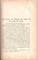 Singer, Isidor: 
Presse und Judenthum. Mit einem Briefe Mr. Laurence Oliphant's an den Verfass...