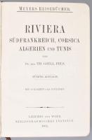 Riviera. Südfrankreich, Korsika, Algerien und Tunis. Meyers Reisebücher. Leipzig-Wien, 1902, Bibliog...