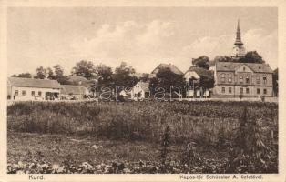 Kurd Kapos tér Schüssler A. üzletével