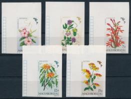 1991 Földrészek virágai (II.) - Amerika ívsarki vágott sor (6.500)