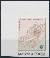 1989 Történelmi emlékhelyeink ívsarki vágott bélyeg