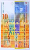 Svájc 2006(DN) 10Fr "06D5747545" T:UNC Switzerland 2006(ND) 10 Francs "06D5747545" C:UNC Krause 67.