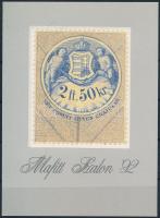 1992 Mafitt Szalon emlékív (30.000)