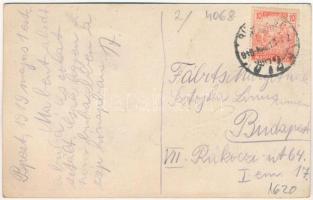 1919 Karl Marx, bronze Emb. (non PC) (ázott sarok / wet corner)