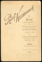 cca 1900 I. Ferenc József (1830-1916) császár és király unokáival, Mára Valéria (1868-1924) főherceg...