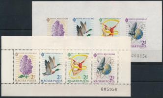 1964 Bélyegnap Monográfia blokkpár, az utolsó két számjegy megegyezik (16.000)