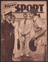 1939 Képes Sport. 1939 aug., I. évf. 11. sz. Szerk.: Dr. Csik Ferenc. Bp., 1939, Athenaeum, 8 sztl. ...