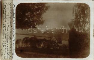 1904 Besztercebánya, Neusohl, Banská Bystrica; utca részlet / street view. photo (EK)