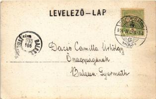 1904 Besztercebánya, Neusohl, Banská Bystrica; utca részlet / street view. photo (EK)