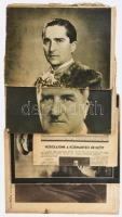 1930-1943 Vegyes újság gyűjtemény, 5 db, a címlapokon Horthy Miklóssal, és Horthy Istvánnal. Változó állapotban, közte több sérült, szakadt.