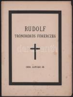 Rudolf trónörökös főherczeg 1889. Január 30., 1 p.