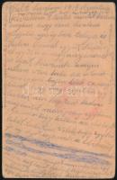 1915 Tábori posta levelezőlap / Field postcard "ROTES KREUZE IN ÖSTERREICH"