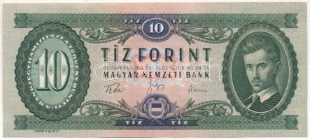 1960. 10Ft "A 323 068662" T:F szép papír Adamo F6