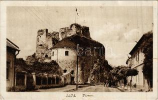 1944 Léva, Levice; várrom. Foto Hajdu / castle ruins (EK)