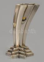 Dávid csillag váza. Krómozott fém A&amp;W jelzéssel, 13 cm