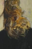 Biai-Föglein István (1905-1974): Fiatal hölgy portréja. Olaj, vászon, jelzett. Dekoratív fakeretben....