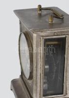 Utazóóra ca 1920 Fém, üveg ház, nem működik 16 cm
