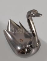 Umbra hattyú, fém, jelzett 8 cm