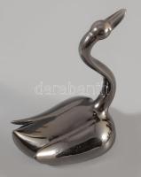 Umbra hattyú, fém, jelzett 8 cm
