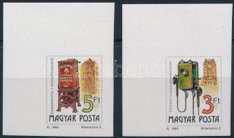 1990 Postatörténet ívsarki vágott sor (6.000)