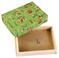 Doboz, Kaeszné Lukáts Kató (1900-1990) tervező Keringő bonbon a Szerencsi csokoládégyár számára papí...