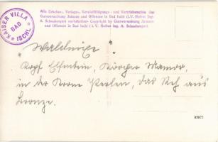 Bad Ischl, Kaiser Villa, statue, interior. Franz Hofer photo