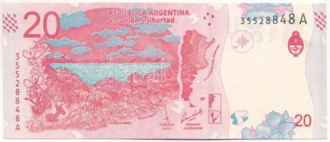 Argentína DN (2017-2020) 20P T:UNC,AU
Argentina ND (2017-2020) 20 Pesos C:UNC,AU
Krause P#361