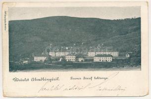 1905 Abrudbánya, Abrud; Ferenc József laktanya. Gálfi György kiadása / K.u.k. military barracks (EM)