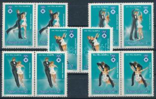 1983 Téli Olimpia sor 5 értéke párokban