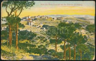 1918 Tábori posta képeslap / Field postcard "Batterie 1. der k.u.k. Feldhaubitzabteilung in der...