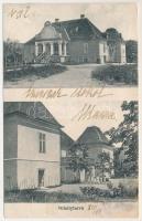 1914 Mihályfalva, Michelsdorf, Boarta; Tóbiás kastély / castle (r)