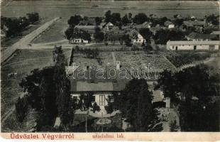 1917 Végvár, Tormac; Uradalmi lak / villa, manor (EM)