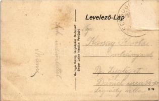 Felsőgöd (Göd), kertváros, Duna korzó. Singer Lajos kiadása (Rb)