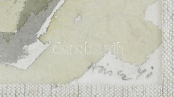 Hincz Gyula (1904-1986): Erdélyi táj (tájkép), 1941. Akvarell, papír, jelezve jobbra lent: Hincz 41....