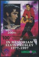 2020 In Memoriam Elvis Presley emlékív 100. Nemzetközi Lemez- és CD Börze arany színű felülnyomattal